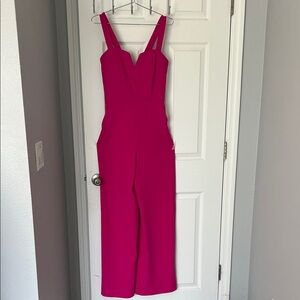 Guess by Marciano Fuchsia Jumpsuit